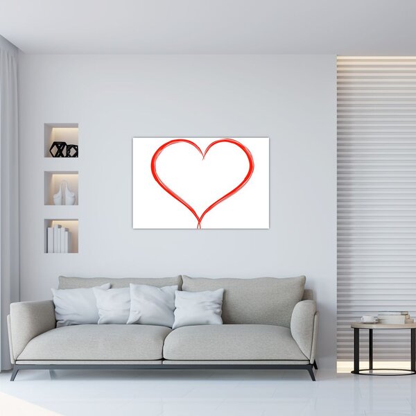 Tablou cu inima (90x60 cm)