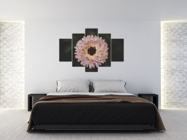 Tablou cu floare portocalie (150x105 cm)