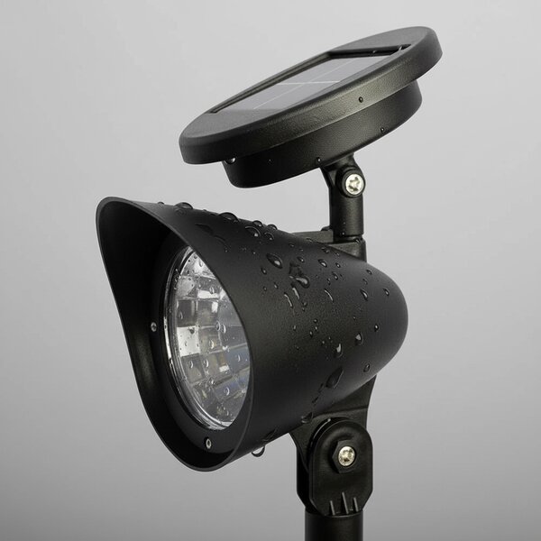 Set 2 Lampi Solare LED pentru Gradina, Lampa Reglabila, Impermeabil IP65