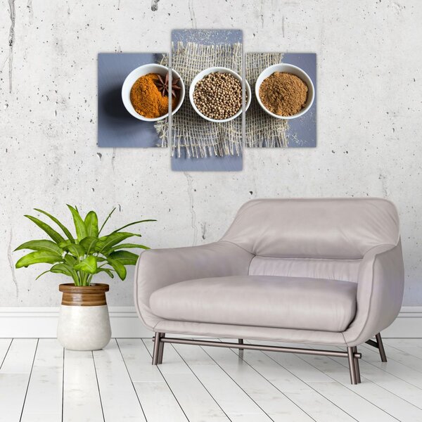Tablou cu condimente (90x60 cm)