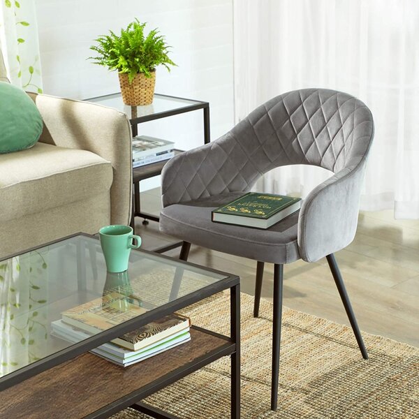 Scaun Songmics Gri 57x56x77 cm