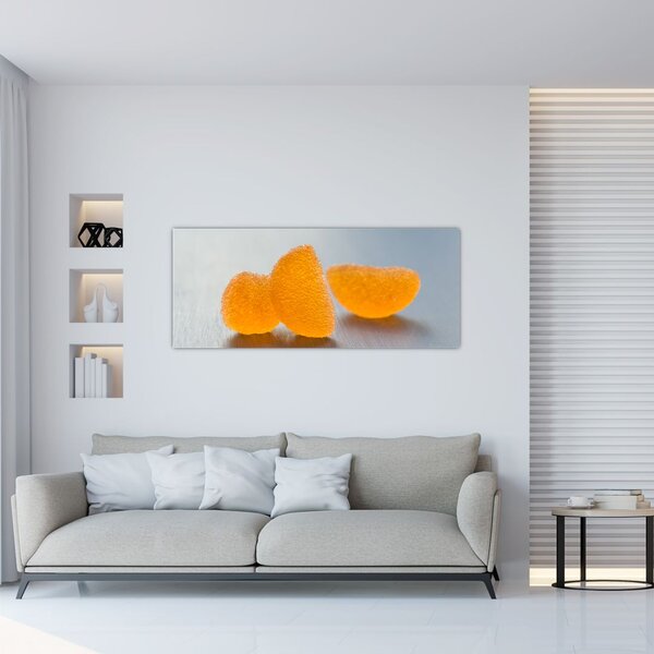 Tablou cu mandarine (120x50 cm)