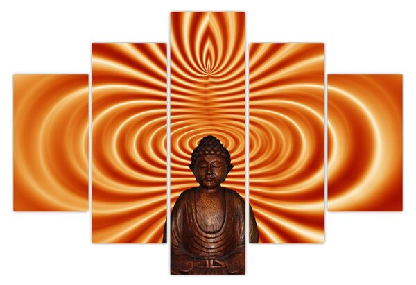 Tablou cu statuie mică (150x105 cm)