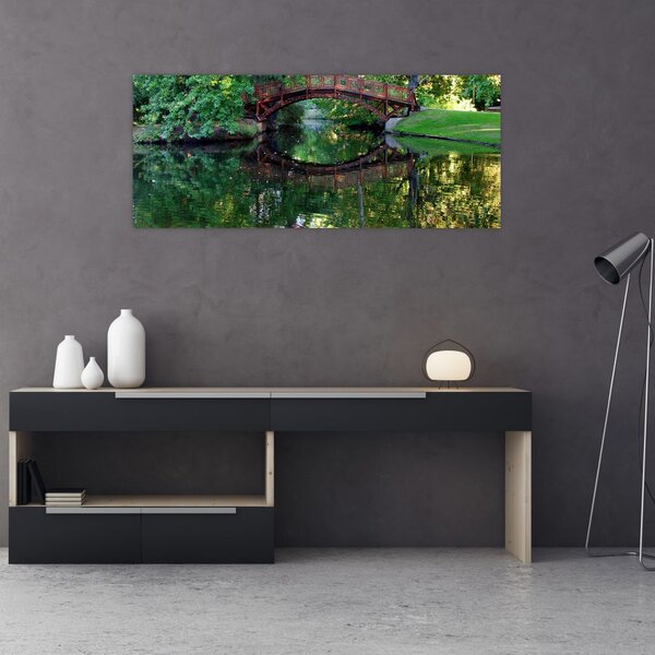Tablou cu râu (120x50 cm)