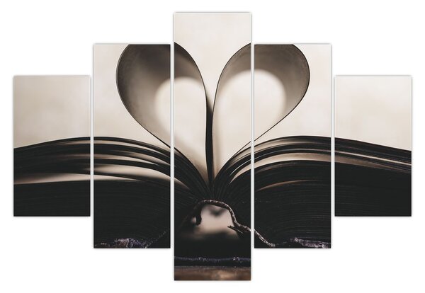 Tablou cu carte (150x105 cm)