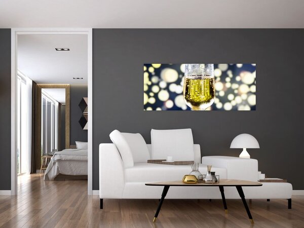 Tablou cu șampanie (120x50 cm)