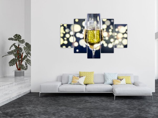 Tablou cu șampanie (150x105 cm)