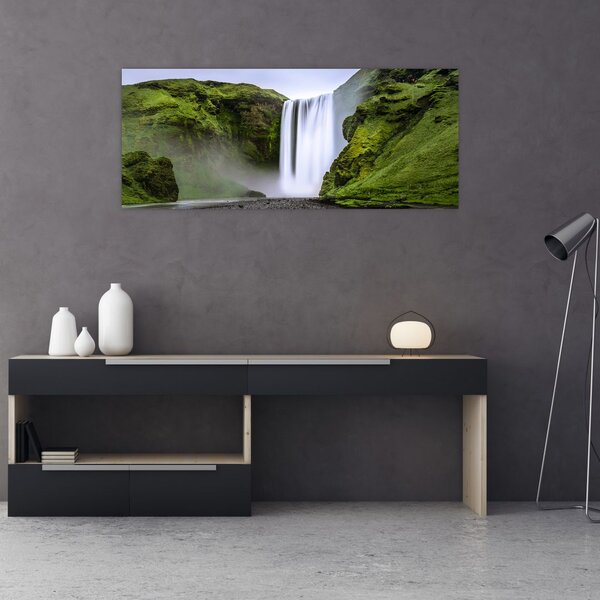 Tablou cu cascade (120x50 cm)