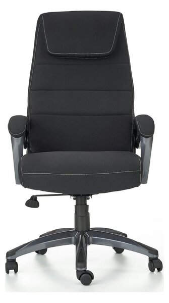 Scaun birou SIDNEY, negru, stofa, 65x70x117/125 cm