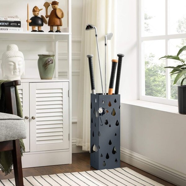 Suport umbrele Songmics Gri 15.5x15.5x49 cm