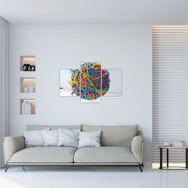 Tablou cu gumițe (90x60 cm)