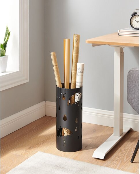 Suport umbrele Songmics Negru 17x17x41 cm