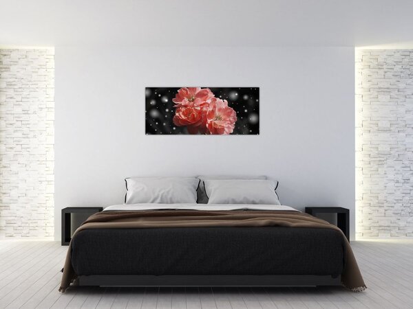 Tabloucu floare roz (120x50 cm)