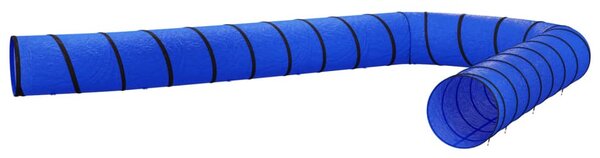 Tunel pentru câini, albastru, Ø 55x1000 cm, poliester