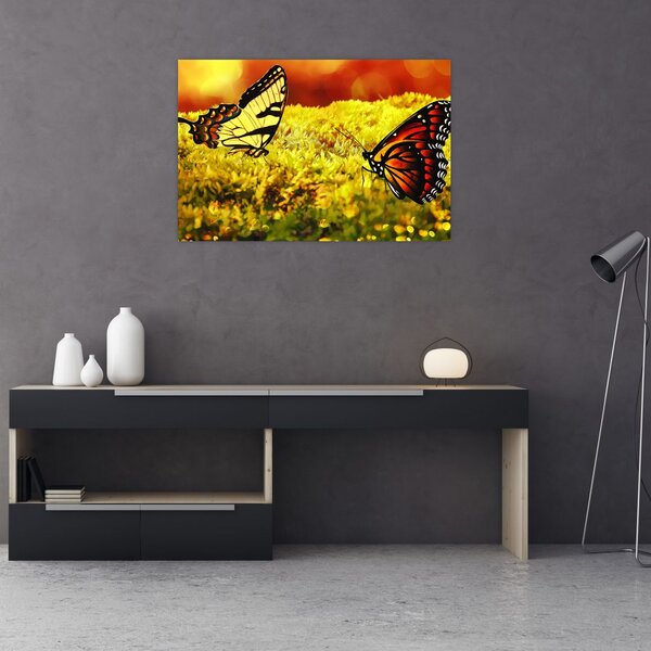 Tablou cu fluturi (90x60 cm)