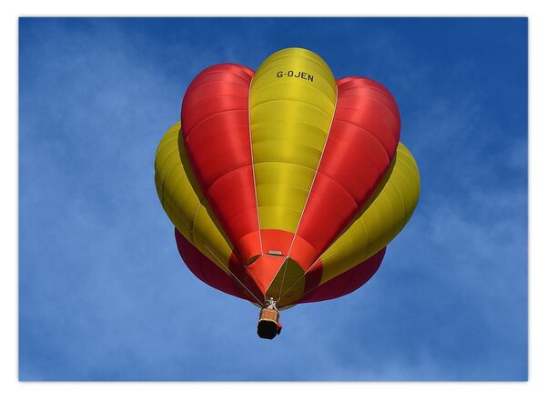 Tablou cu balon zburând (70x50 cm)
