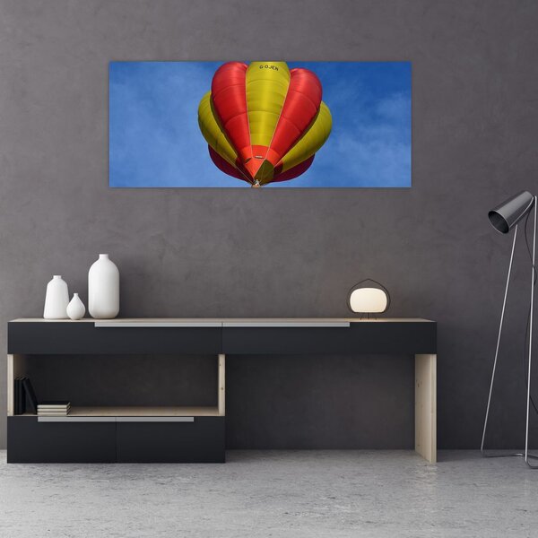Tablou cu balon zburând (120x50 cm)