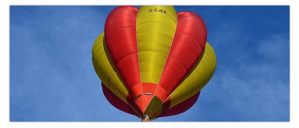 Tablou cu balon zburând (120x50 cm)
