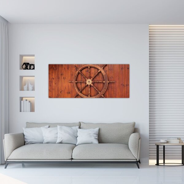 Tablou cu cârmă (120x50 cm)