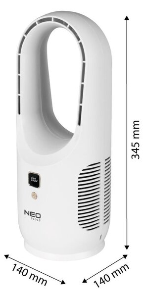 Ventilator fără fir și fără lamă NEO TOOLS