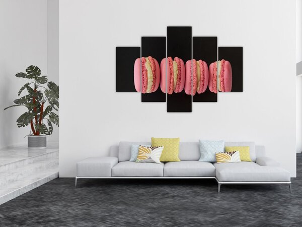Tablou cu macarons (150x105 cm)