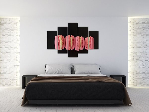 Tablou cu macarons (150x105 cm)