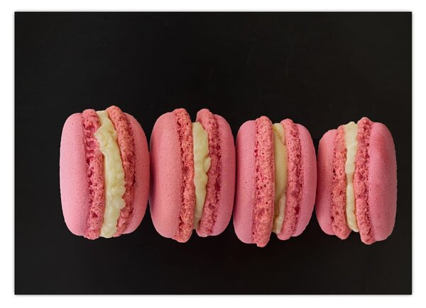 Tablou cu macarons (70x50 cm)