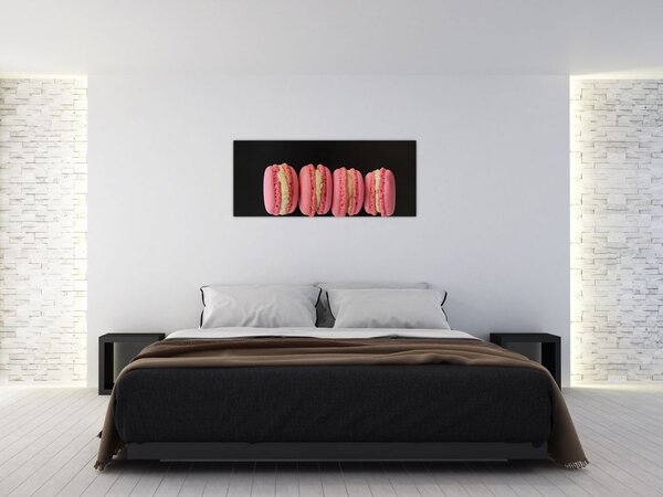 Tablou cu macarons (120x50 cm)