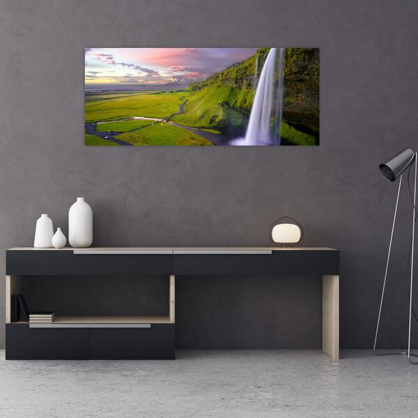 Tablou cu cascade (120x50 cm)