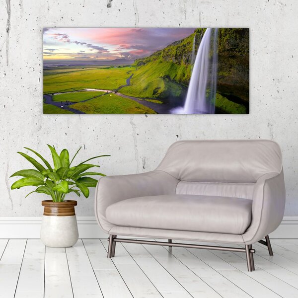 Tablou cu cascade (120x50 cm)