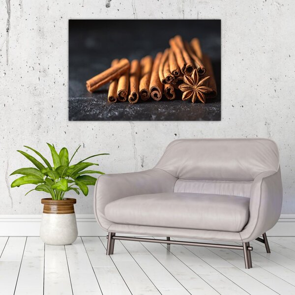 Tablou cu scorțișoară (90x60 cm)