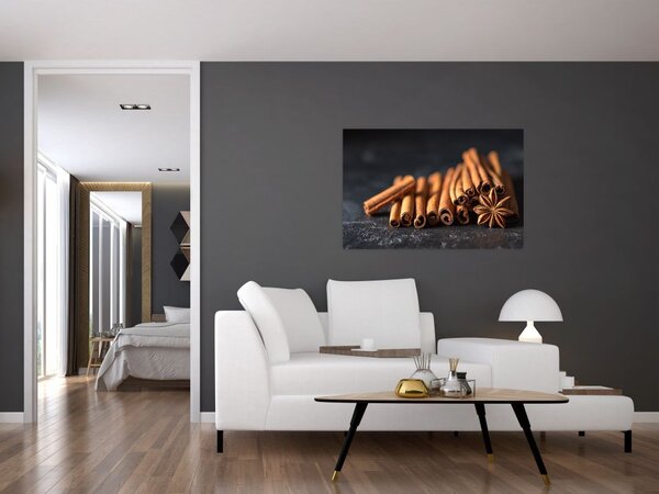 Tablou cu scorțișoară (90x60 cm)