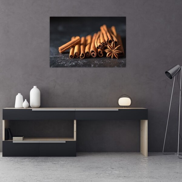 Tablou cu scorțișoară (90x60 cm)