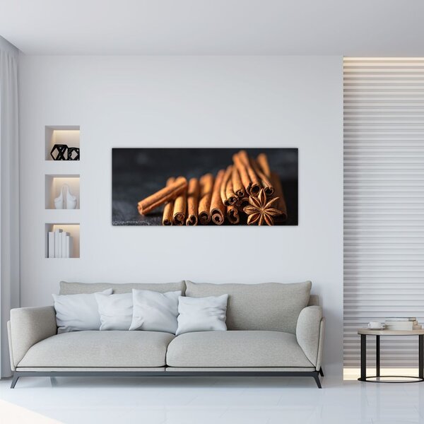Tablou cu scorțișoară (120x50 cm)