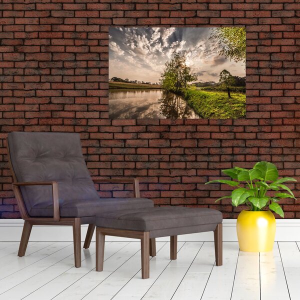 Tablou naturii cu raze de soae (90x60 cm)