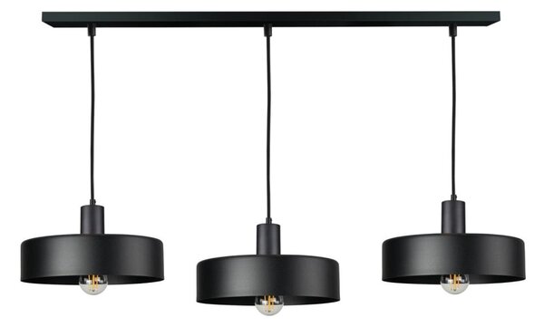Lustră ARCANE pe cablu, 3xE27/60W/230V, negru