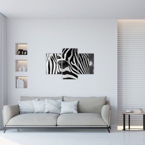 Tablou cu zebră (90x60 cm)