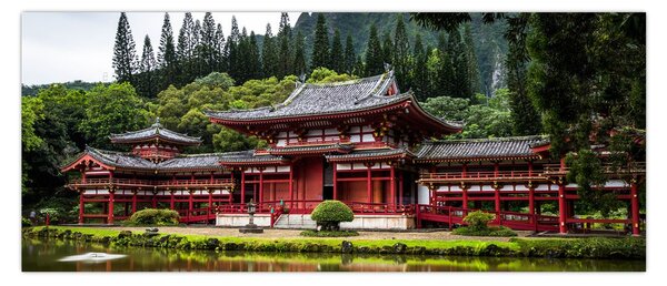 Tablou - arhitectura Chinezească (120x50 cm)