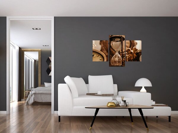 Tablou cu clepsidră (90x60 cm)