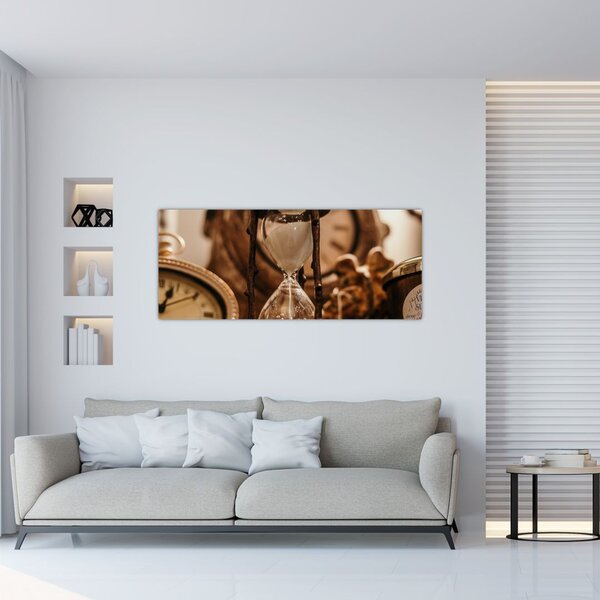 Tablou cu clepsidră (120x50 cm)