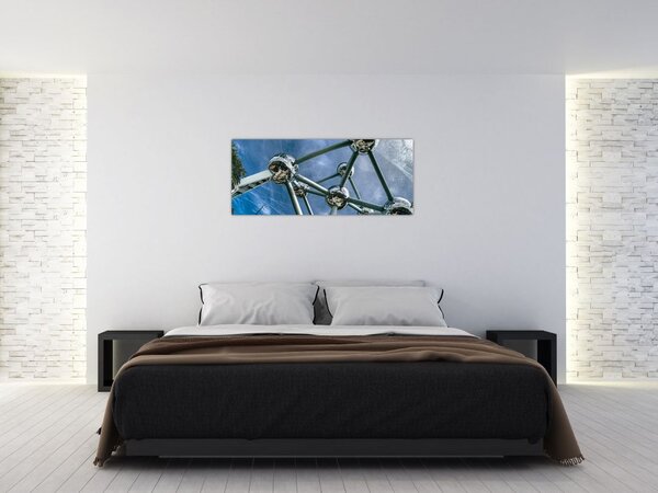 Tablou- atomium la Bruxelles (120x50 cm)