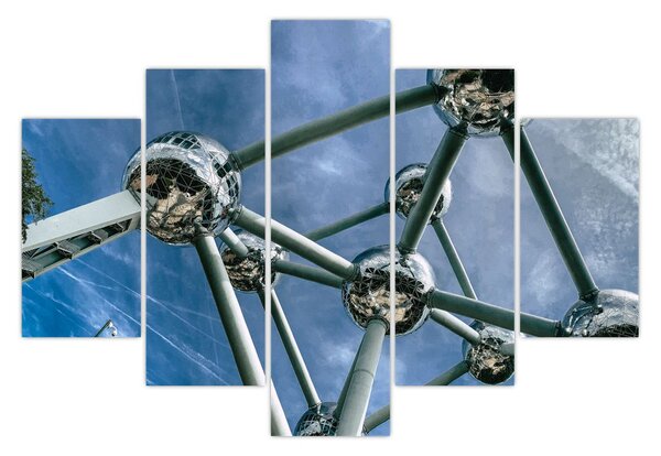 Tablou- atomium la Bruxelles (150x105 cm)