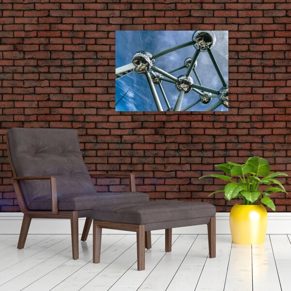 Tablou- atomium la Bruxelles (70x50 cm)