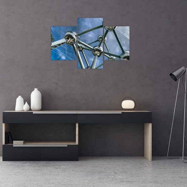 Tablou- atomium la Bruxelles (90x60 cm)