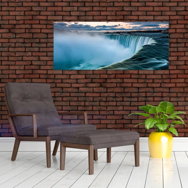 Tablou cu cascadele (120x50 cm)