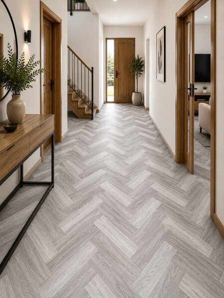 Linoleum PVC, Tree 095-4, Latime 1 m, Suport Pasla