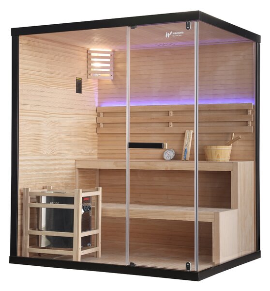 Sauna finlandeza Vitralin 180x160x200 cm