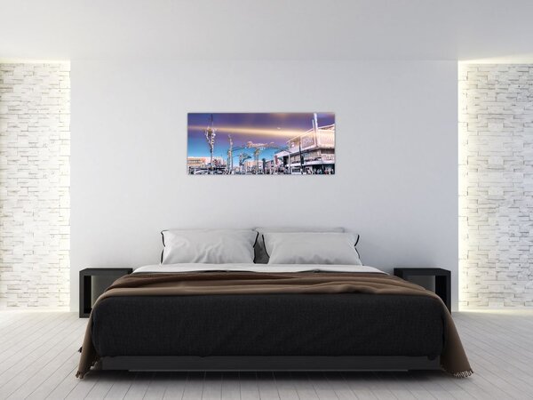 Tablou cu strada în Las Vegas (120x50 cm)