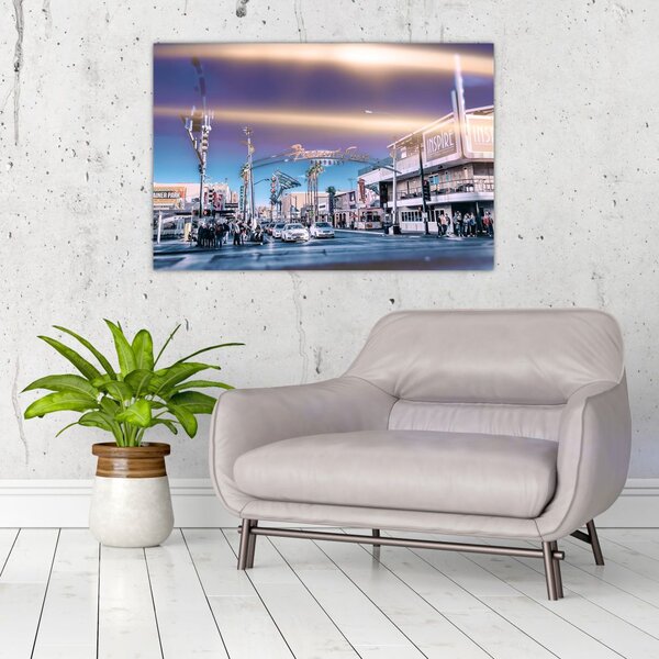Tablou cu strada în Las Vegas (90x60 cm)