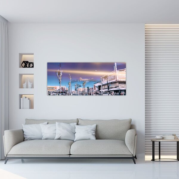 Tablou cu strada în Las Vegas (120x50 cm)